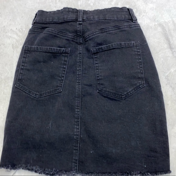 Dynamite black jean skirt - Picture 2 of 2